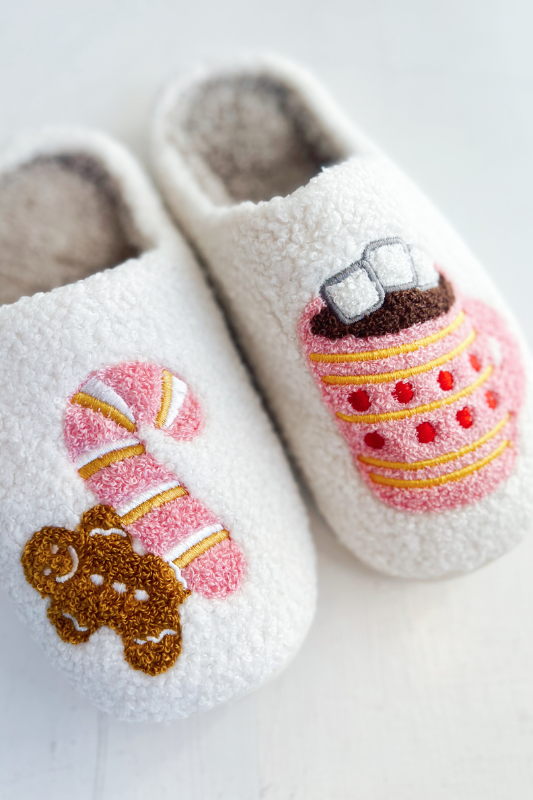 Gingerbread & Cocoa Slippers