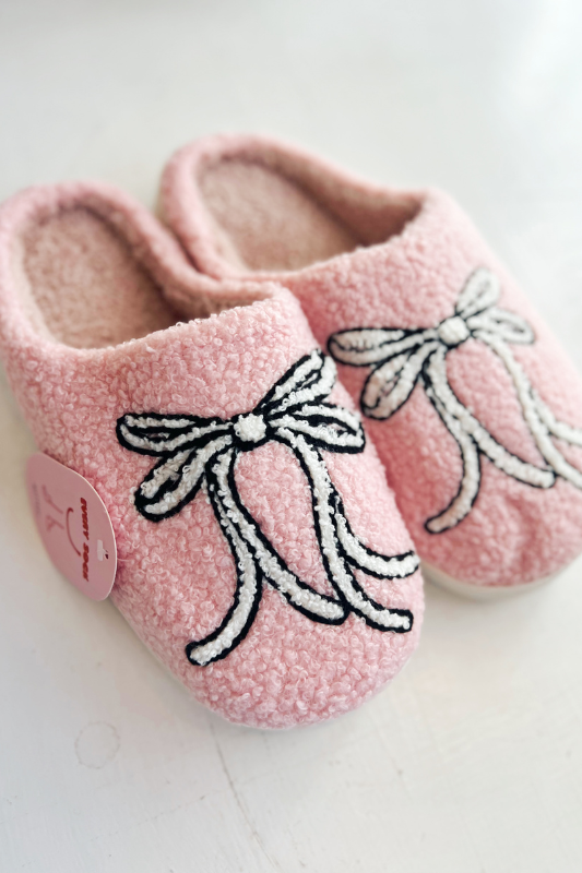 Bow Slippers