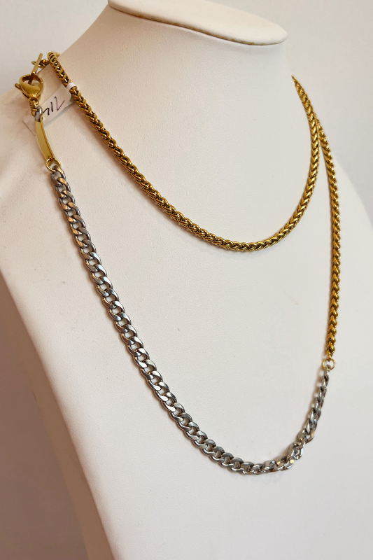 Gina Carmen: Long Mixed Necklace #714