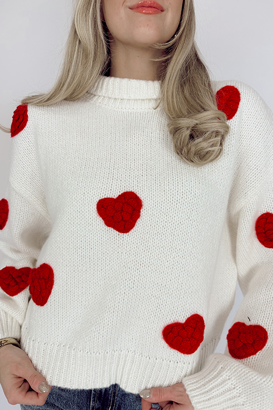 Lovestruck Heart Sweater