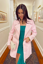 Gingerbread Babe Coat -Pink