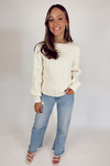 Keepsake Knit Sweater -Ivory