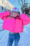 Slope Chic Puffer -Pink