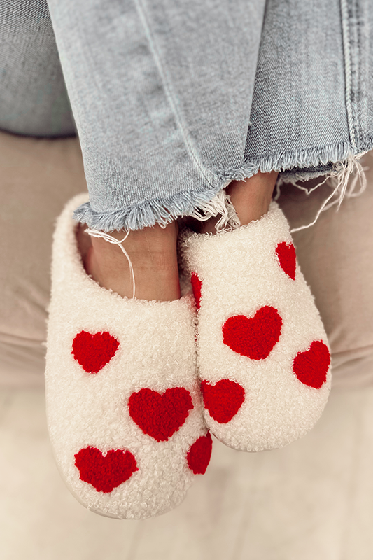 Heart Slippers