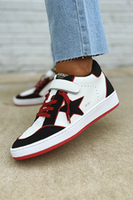 Vintage Havana: Dakota 2 Sneaker - Black/Red